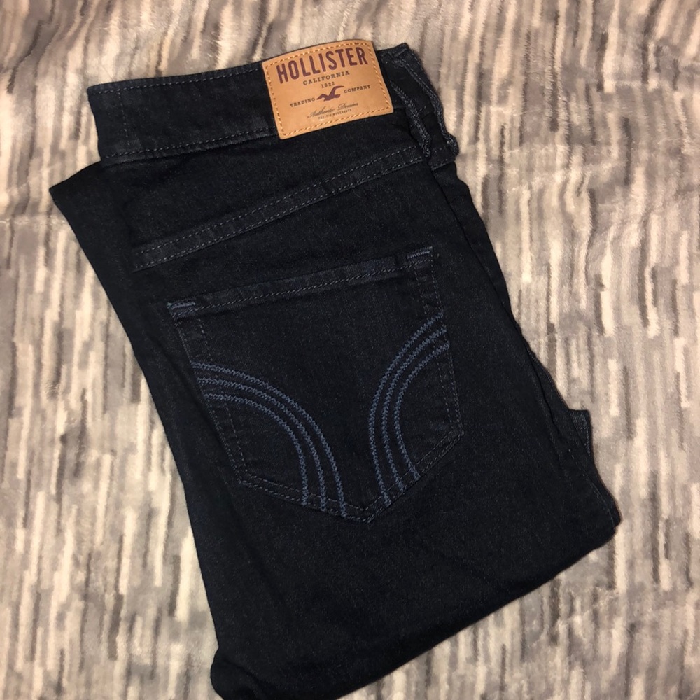 hollister super skinny high rise jeans size 1